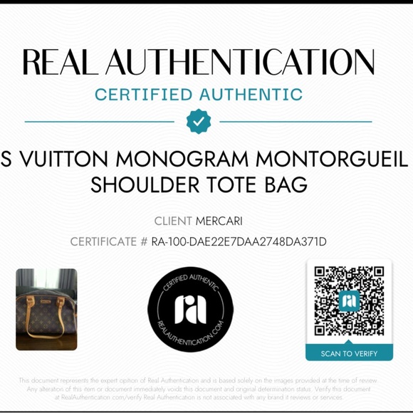 Authentic Louis Vuitton Monogram Montorgueil PM Shoulder Tote Bag - Picture 16 of 16
